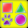 Learning shapes - 3 in 1 games for kids with shapes and colors