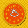 Analog Quartz Clock+Weather