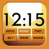 Beautiful Clock Radio Alarm for iPad with Weather