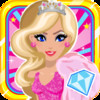 Social Makeup Girl - Salon Makeover Princess and Pretty Pink Mall Dress Up