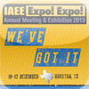 IAEE Expo! Expo! IAEE's Annual Meeting & Exhibition 2013