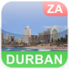 Durban, South Africa Map