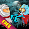 Ninjas and Graveyard Zombies Free