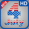 Independence Day 2012 - 4 july HD for iPad 2 and iPad