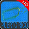 Puerto Rico nautical chart HD: marine & lake gps waypoint, route and track for boating cruising fishing yachting sailing diving