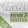 Complete Unlocks: MW3 Edition
