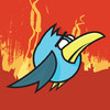 Bluebird in Hell: Flappy Wings of the Damned