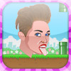 Flying Miley Revenge - Celebrity flyer  parody flappy style game for cyrus fans