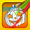 Halloween Color & Draw: coloring book