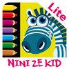 Color jungle Lite - Jeux de coloriage pour enfants