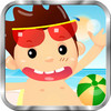 Beach Man Ball - The player is attacked on the beach by the balls, destroy all.