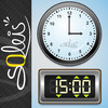 Clock, telling time by Soleis