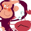"Crab and the Monkey" Famous Illustrated Storybooks 8