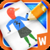 Drawing game for kids - Funny Figures