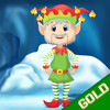 Santa's Elves Candy Cane Jump : The Christmas Magical Story - Gold Edition