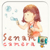 Senam Camera by PhotoUp Watercolor Stamps Frame Filter photo decoration app