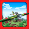 Blockworld War Racer: Blocky WW2 Plane Game