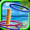 A Beach Fun Flick Ring Toss - Tropical Family Fun Play - Free Version
