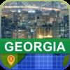 Offline Georgia, USA Map - World Offline Maps