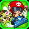A Zombie Hill Speed Race : Temple Road Trip Racing Free