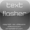 Text-Flasher
