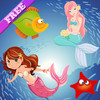 Mermaid Puzzles for Toddlers and Little Princesses - Princess of the Sea ! FREE app