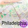 Philadelphia Street Map.