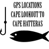 NC Saltwater Fishing - GPS Locations from Cape Lookout to Cape Hatteras