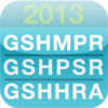 2013 GSHMPR - GSHPSR - GSHHRA