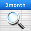 3 Months Calendar (sync with Google Calendar)