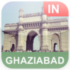 Ghaziabad, India Offline Map - PLACE STARS