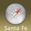 Santa Fe Travel Map (USA)