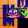 Happy Monsters Slider Puzzle Free