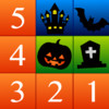 Numbers Solitaire Halloween Edition - easy-to-play card puzzle game that uses numbers.