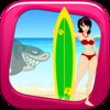 Bikini Beach Shark Jump Escape
