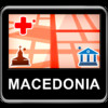 Macedonia Vector Map - Travel Monster