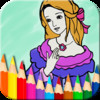 Princess Fairy Coloring Book + Drawing Pad