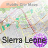 Sierra Leone Street Map.