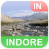 Indore, India Offline Map - PLACE STARS