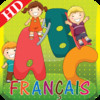 Kids French ABC Alphabets Book HD: Preschool Education for Toddlers with Phonics and Nursery Rhyme.
