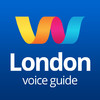 London. A mobile voice audio guide by Luscinia, a map, a tour guide, audioguide.