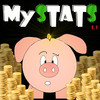 MyStatS FULL - The Virtual Piggy Bank for iPhone -