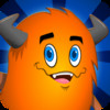 Cool Monster Run Free Game -  Jump and running over temple man and bats