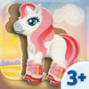 Apps for Girls - Wooden Pony Puzzle (10 Pieces) 3+