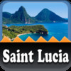 St. Lucia Offline Map Travel Guide