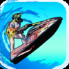 A Tropical Jet Ski Water Boat Race Game - Free Version