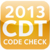 CDT Code Check 2013