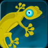 Jumpy Lizard - Don't Mess the stone on the green tile - FREE Game of a White Tiny Animal