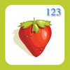 Number Flashcards 1-10 - Fruits & Vegetables!