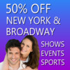 50% Off New York City & Broadway Events, Shows & Sports by Wonderiffic 